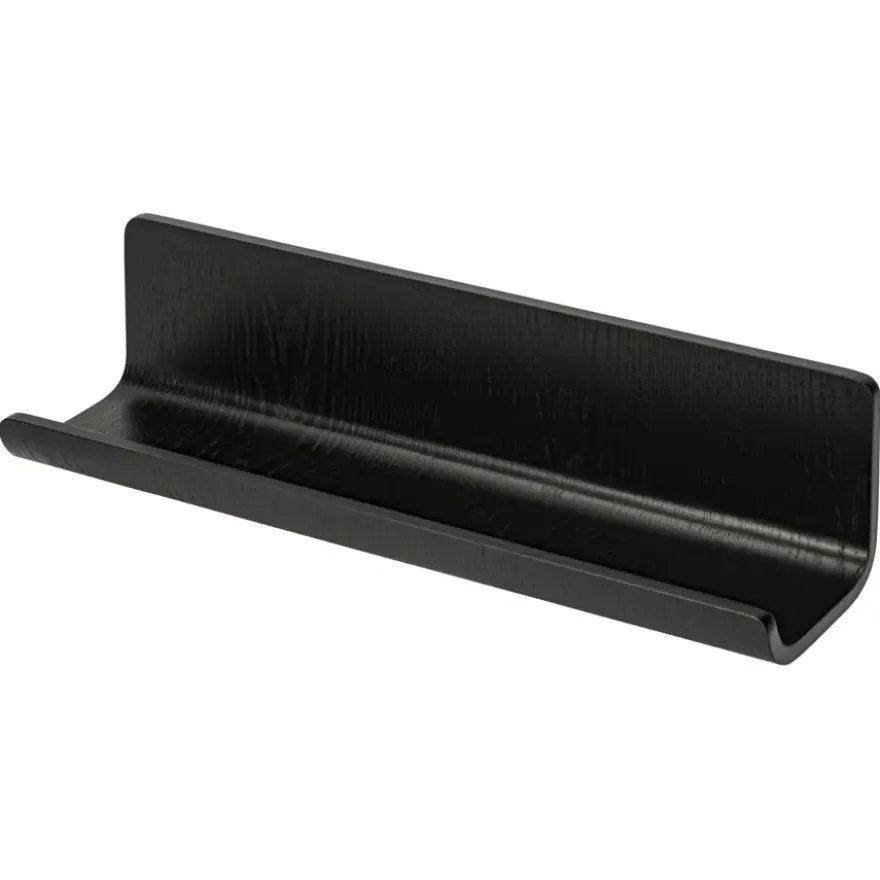 Pekodom wandplank zwart dubbel 60x16x15 cm