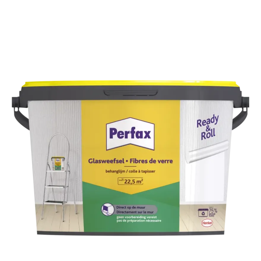 Perfax Ready & Roll behanglijm glasweefsel 5 kg