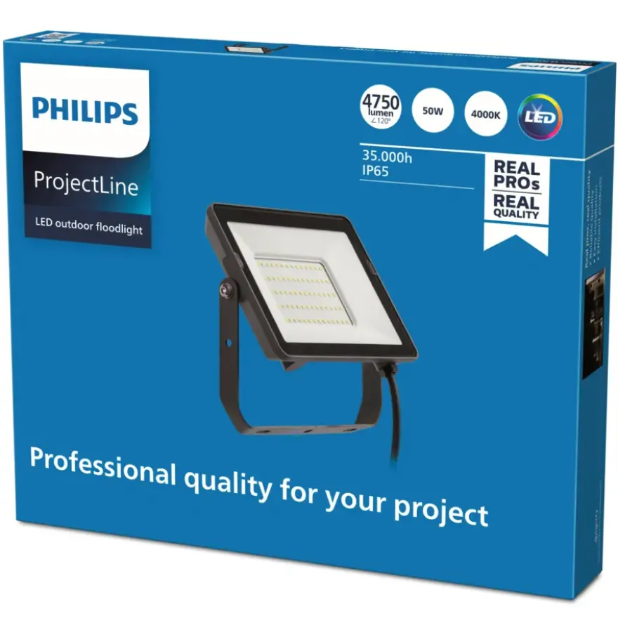 Philips breedstraler 4750 lumen 4000K 50W