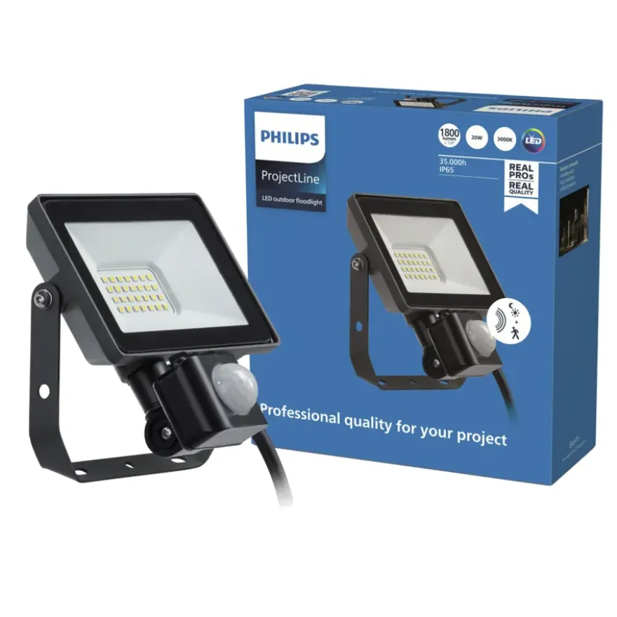 Philips breedstraler met bewegingssensor 1800 lumen 3000K 20W