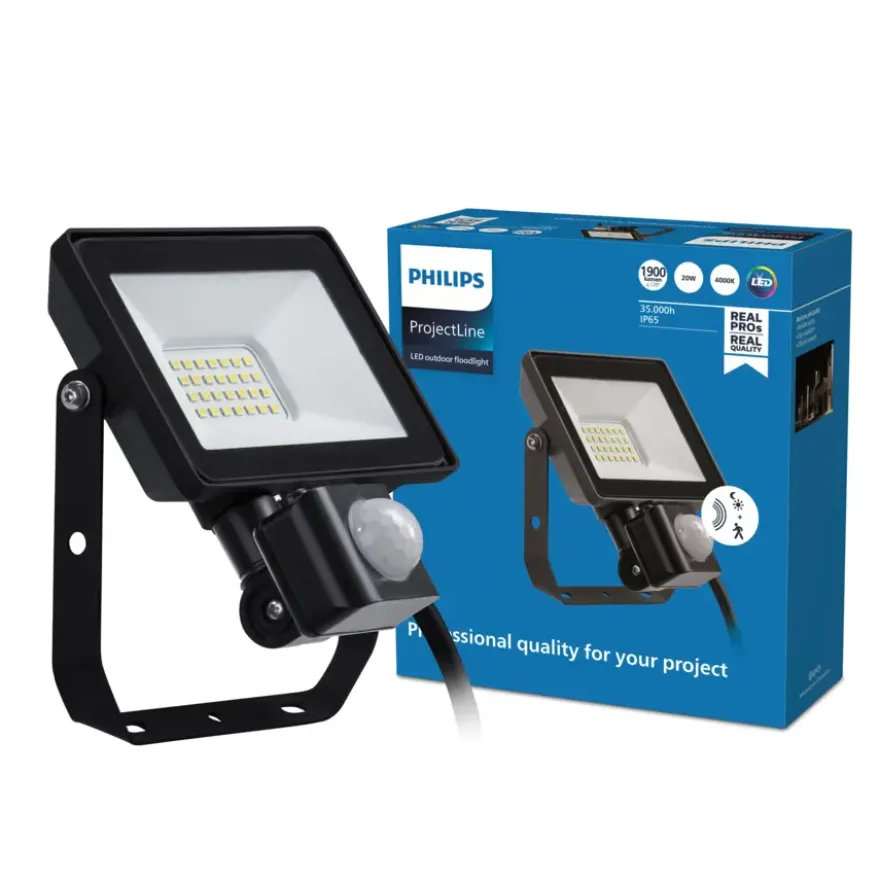 Philips breedstraler met bewegingssensor 1900 lumen 4000K 20W