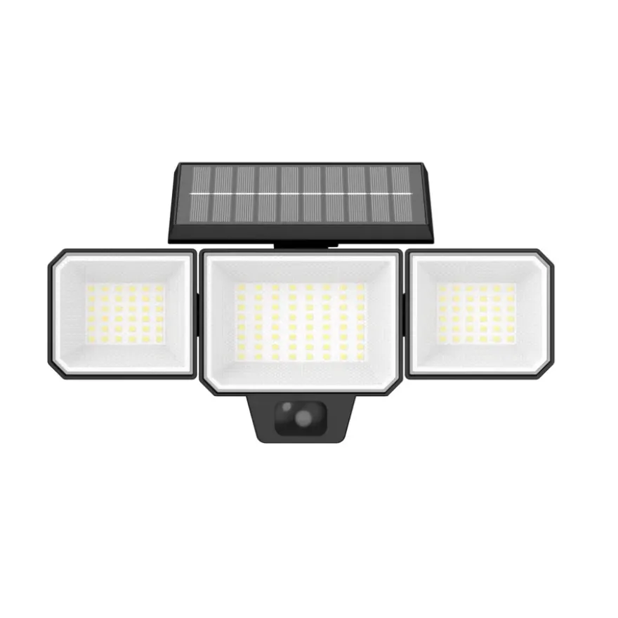 Philips solar breedstraler Nysil 9 W zwart met bewegingssensor
