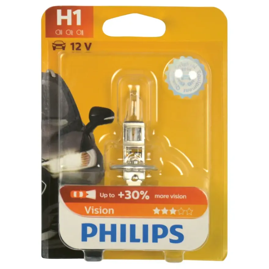 Philips autolamp H1 Vision 12V 55W 12258PRB1