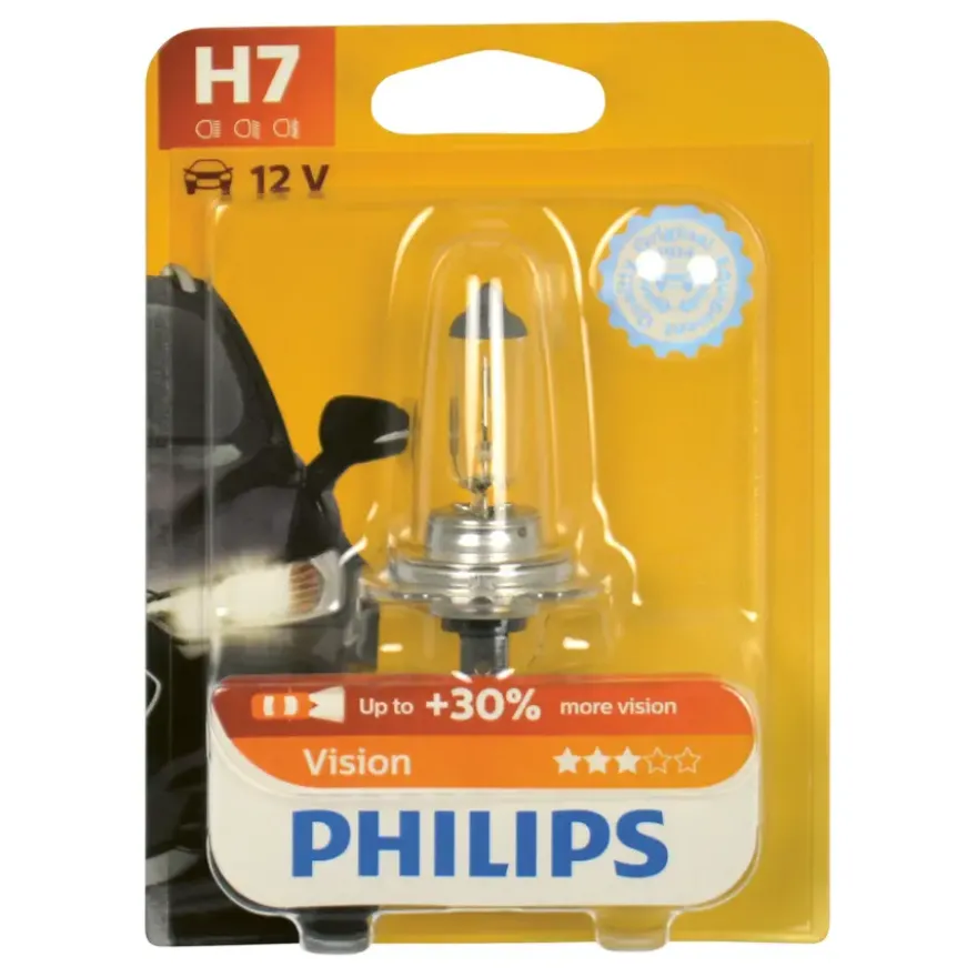 Philips autolamp H7 Vision 55W 12V 12972PRB1