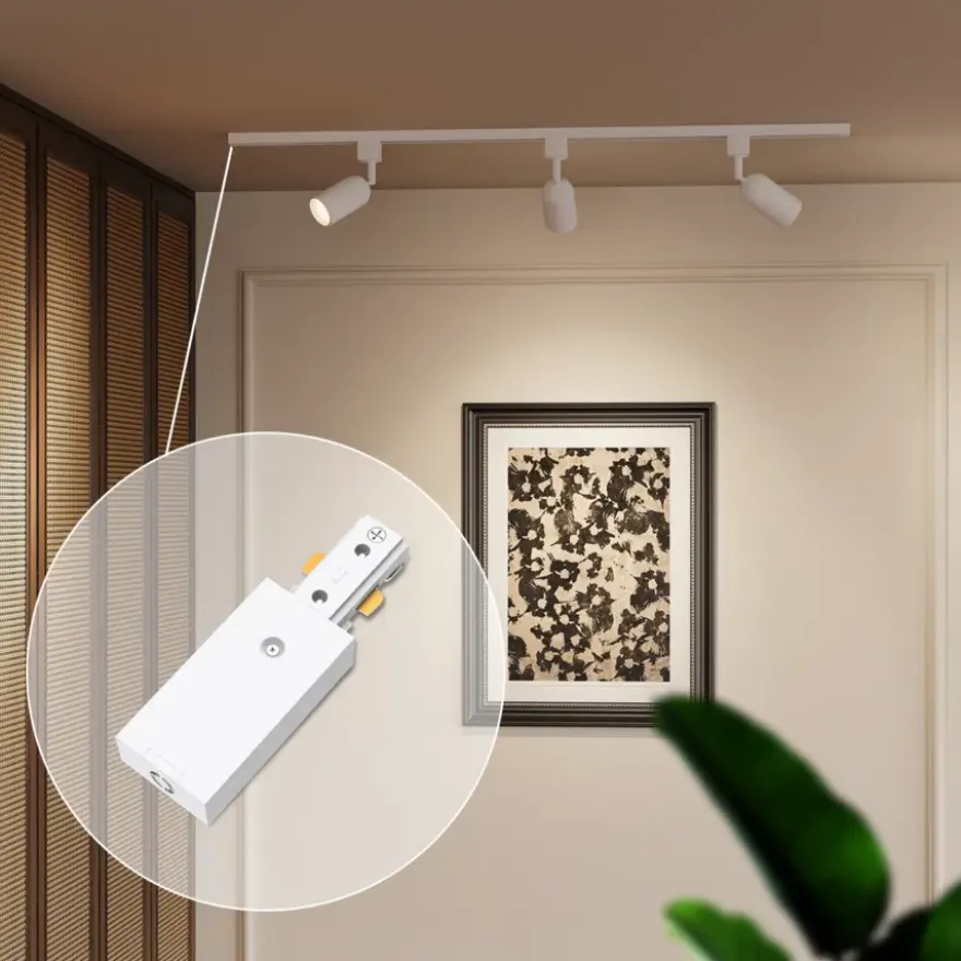 Philips EasyLink enkelzijdige stroomaansluiting railverlichting wit