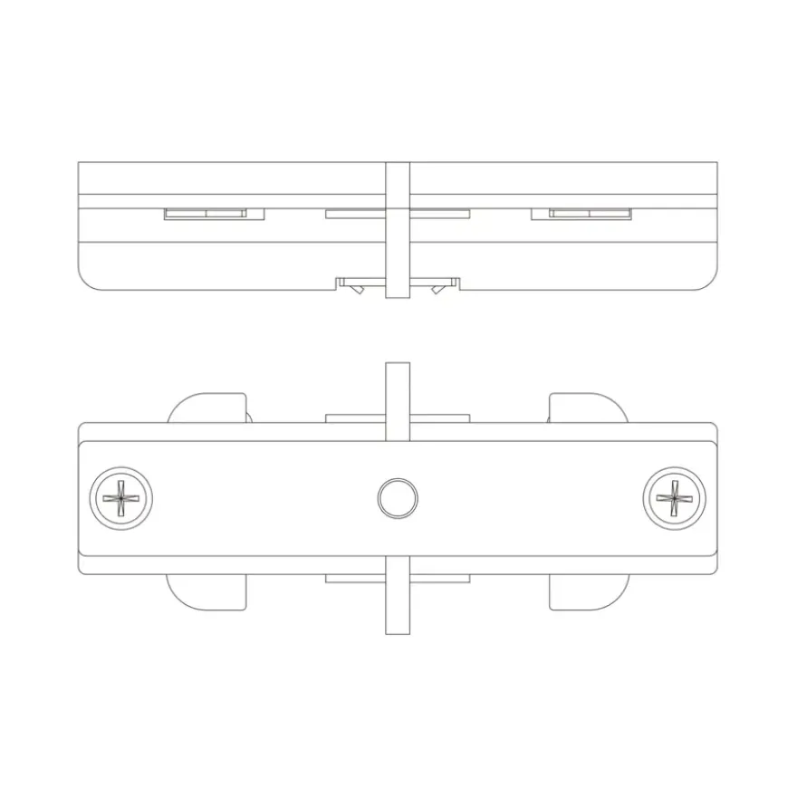 Philips EasyLink I-vormige connector railverlichting zwart