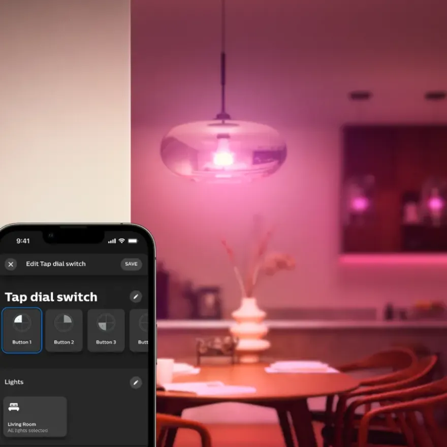 Philips Hue Tap dial switch draaischakelaar zwart