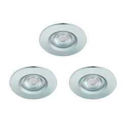 Philips inbouwspots Dive chroom set van 3