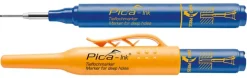 Pica 150/41 Markeerstift voor diepe gaten blauw