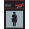 Pickup Alu deurbordje dames 80x80 mm