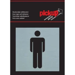 Pickup Alu Picto heren 8x8 cm