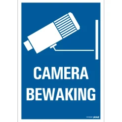 Pickup bord combinatie camera bewaking 23x33 cm