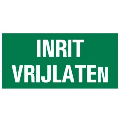 Pickup bord inrit vrijlaten 30x15 cm