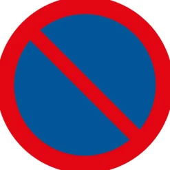 Pickup bord parkeerverbod Ø 30 cm