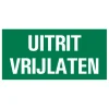 Pickup bord uitrit vrijlaten 30x15 cm