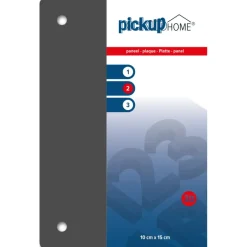 Pickup 3D Home plaat grijs acrylaat 3 mm 10 x 15 cm