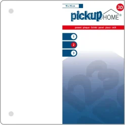 Pickup 3D Home plaat wit acrylaat 3 mm 15 x 15 cm