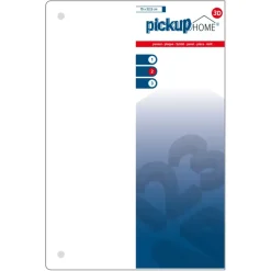 Pickup 3D Home plaat wit acrylaat 3 mm 22,5 x 15 cm