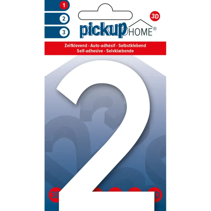 Pickup 3D Home zelfklevend Rio 100 wit 2