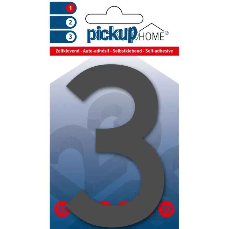 Pickup 3D Home zelfklevend Rio 100 grijs 3