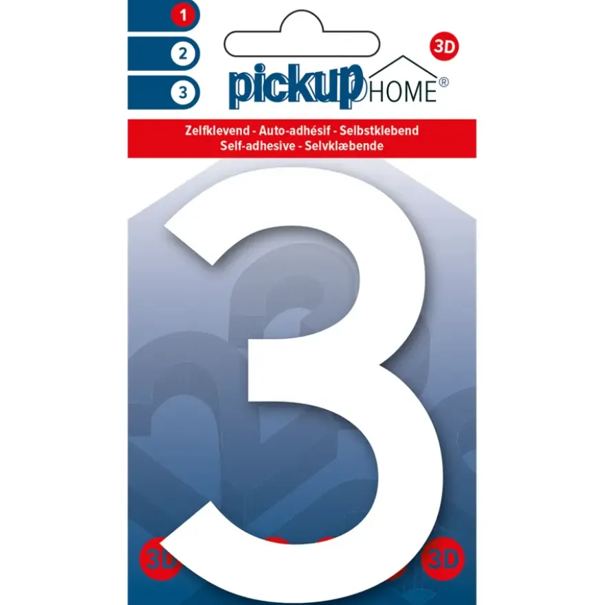 Pickup 3D Home zelfklevend Rio 100 wit 3