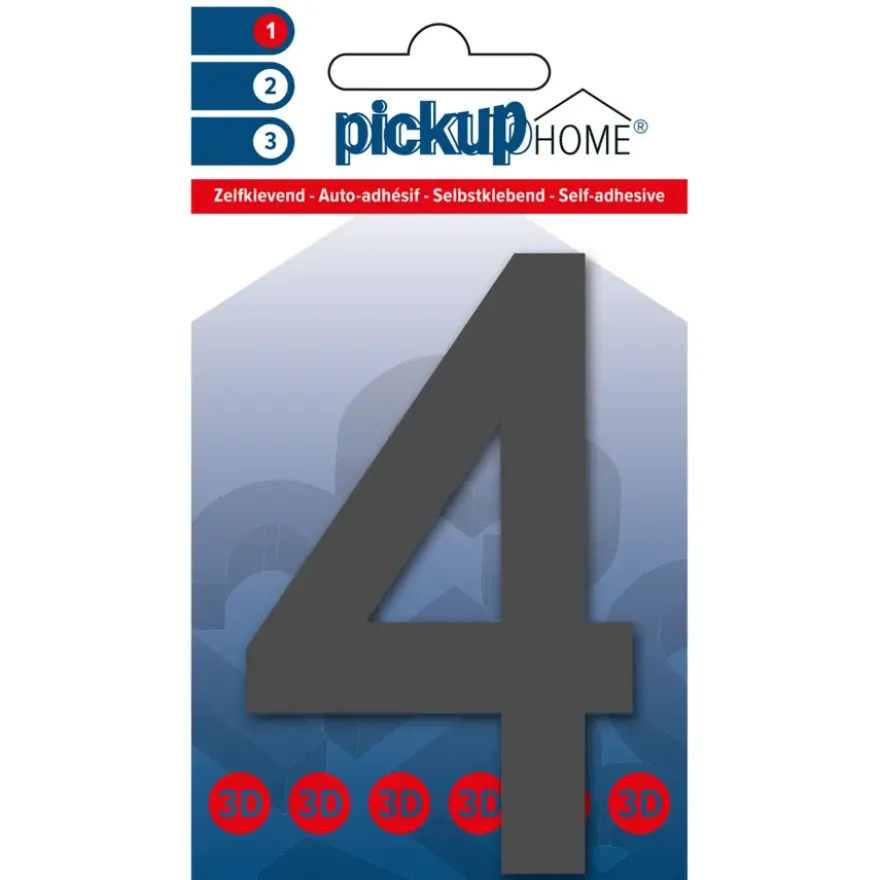 Pickup 3D Home zelfklevend Rio 100 grijs 4