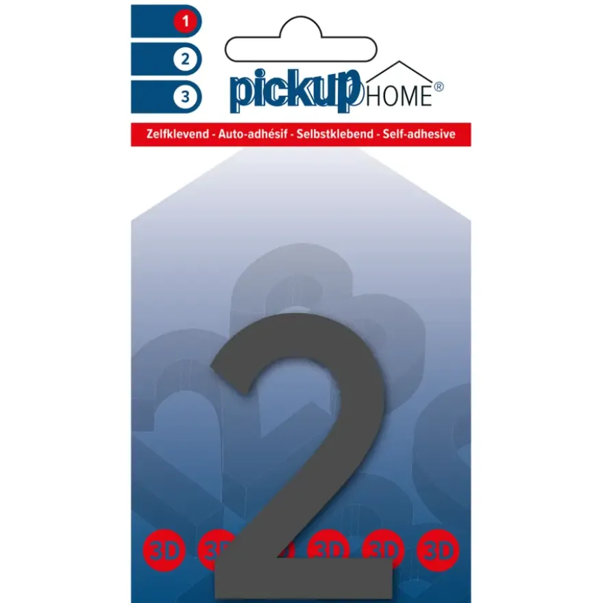 Pickup 3D Home zelfklevend Rio 60 grijs 2