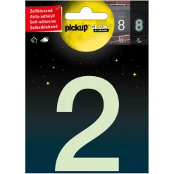 Pickup Glow in the dark Huisnummer 2 7,5 cm