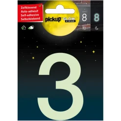 Pickup Glow in the dark Huisnummer 3 7,5 cm