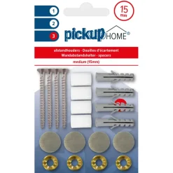 Pickup Montageset medium - 15 mm tbv 3D Home