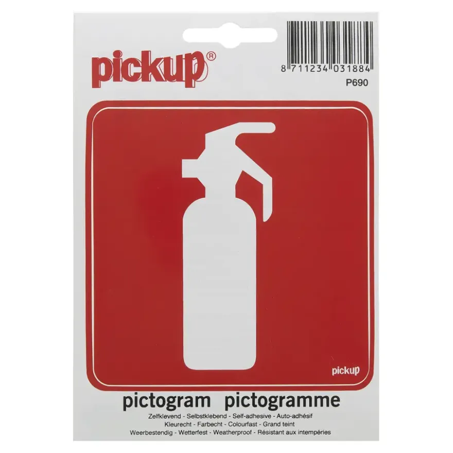 Pickup pictogram Brandblusapparaat 10x10 cm