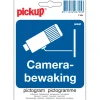 Pickup pictogram camerabewaking 10x10 cm