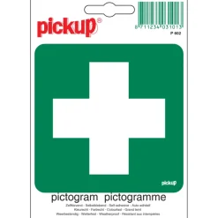 Pickup pictogram EHBO post 10x10 cm