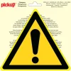 Pickup pictogram gevaar 20 cm