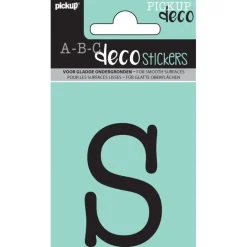 Pickup plakletter S Maud zwart 60 mm