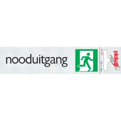 Pickup route nooduitgang 165x44 mm