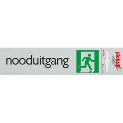 Pickup route nooduitgang 165x44 mm