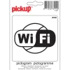 Pickup sticker wifi 10x10 cm