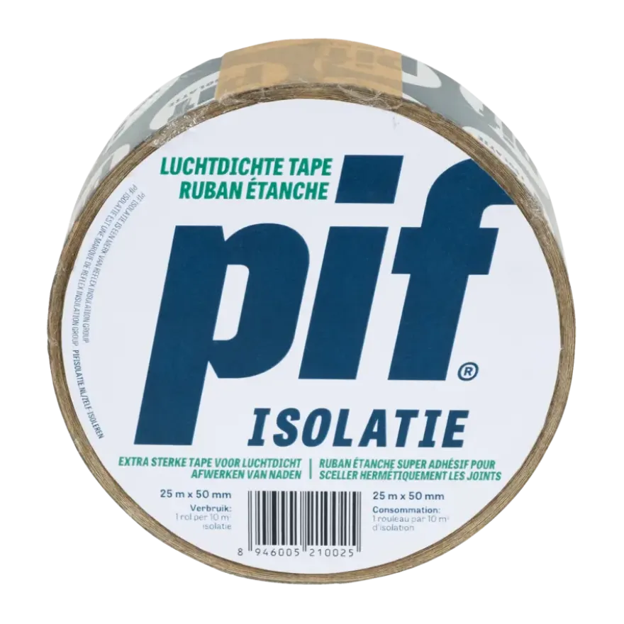 PIF luchtdichte Isolatietape 50 mm x 25 m
