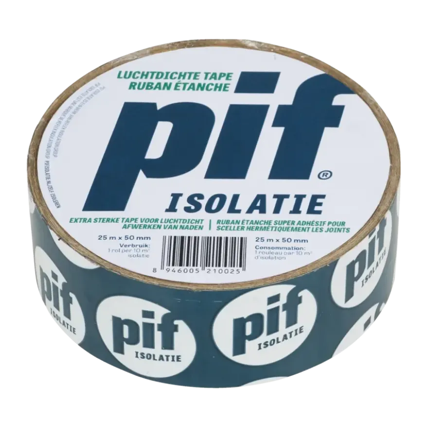 PIF luchtdichte Isolatietape 50 mm x 25 m