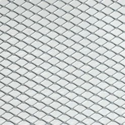 Plaat aluminium mat zilver strek 500x250x0.8mm