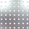 Plaat aluminium mat zilver vierkant 500x250x0.8mm