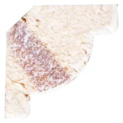 Plafondlijst grenen wit 16x16 mm 270 cm
