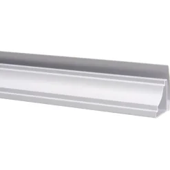 Plafondprofiel voor kunststof schroot, lengte 270 cm wit