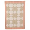 Plaid beige folklore - l180xb130cm