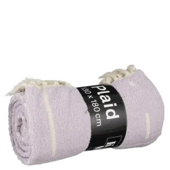 Plaid streep lila - l180xb130cm