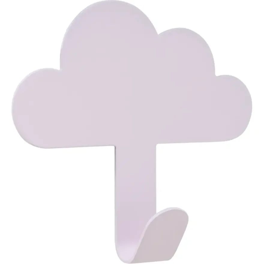 Plakhaak enkel Cloudy roze ijzer