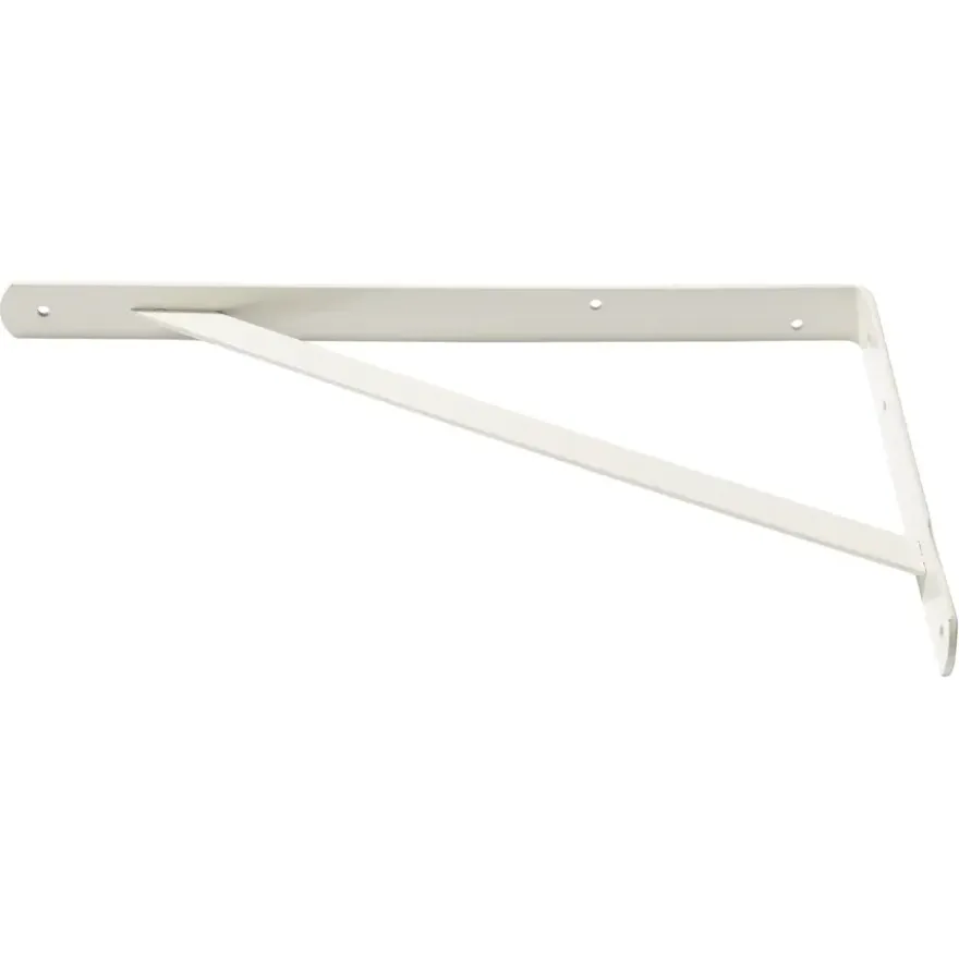 Plankdrager industrieel wit 15x25 cm