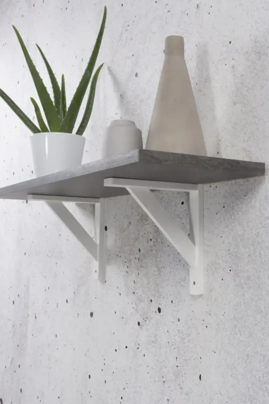 Plankdrager model M15 wit 20x25 cm