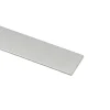 Plat profiel zilver aluminium 20x2x2000 mm